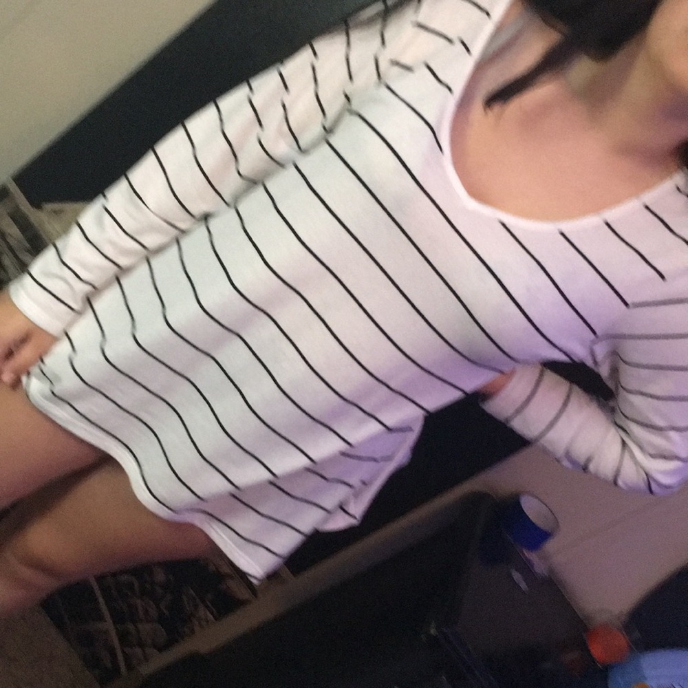 Comfortable,stylish v neck side xL